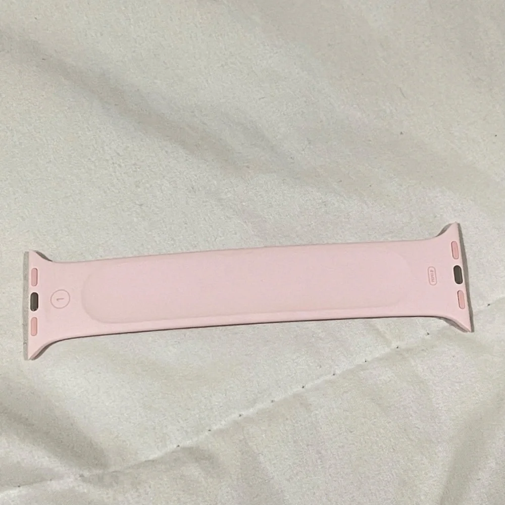 🟡Apple Watch 41mm Chalk Pink Solo Loop - Size 1 - Picture 3 of 11